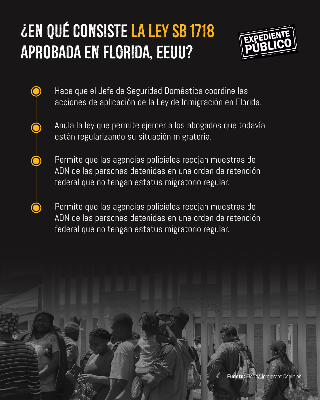 Ley Sb1718 Un Futuro Lleno De Nubarrones Para Hondureños Indocumentados En Florida Expediente 3705