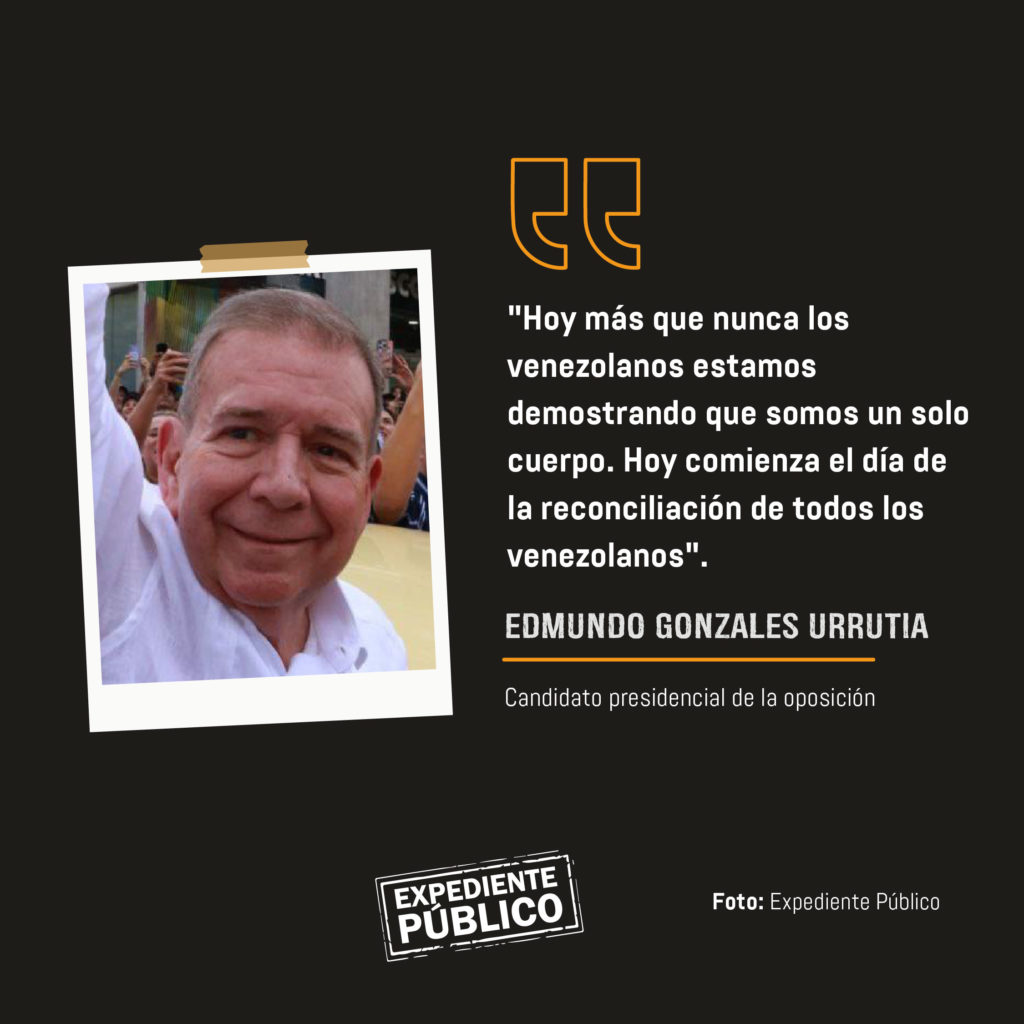 Edmundo González, candidato opositor en Venezuela: "Vamos a defender hasta el último voto"