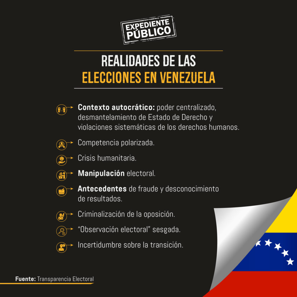 Las elecciones en Venezuela son una prueba para derrumbar el autoritarismo